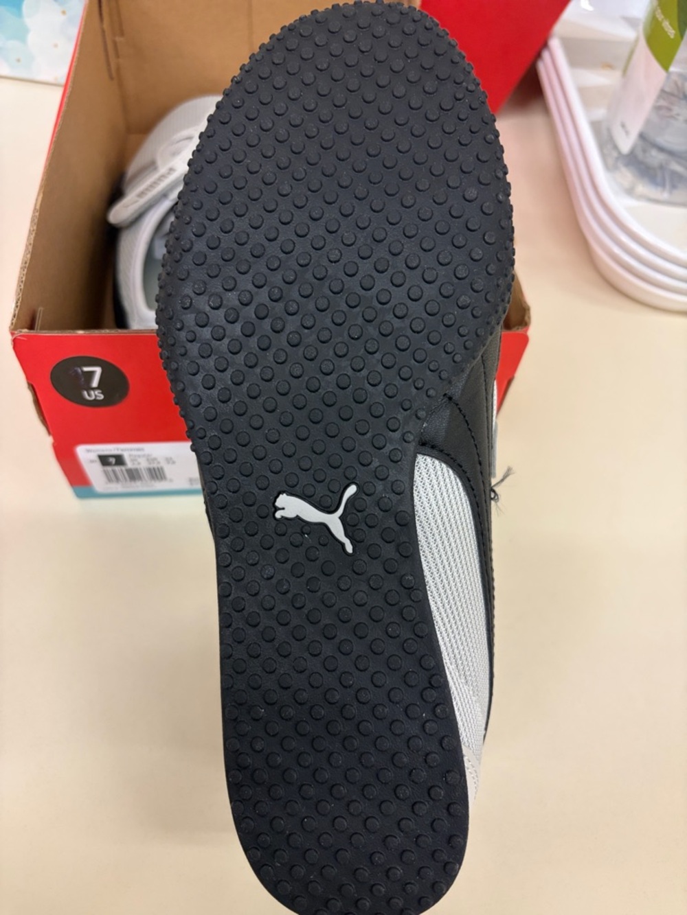 Puma Gray and Black Women's Mesh Sneakers - Picture 3 of 4